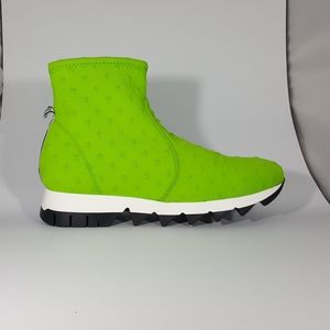 NR Rapisardi Trainer Bootie w Stars & Sneaker Sole